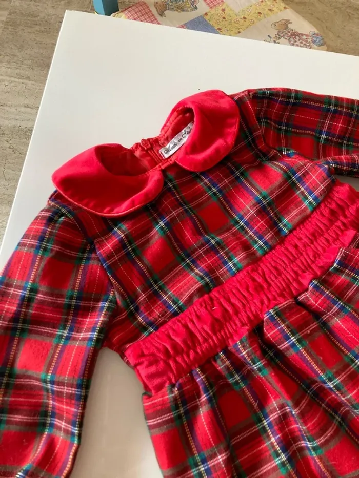 Robe à carreaux 18 mois - photo numéro 2