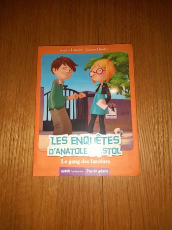 Livre les enquêtes d'Anatole Bristol : le gang des farceurs