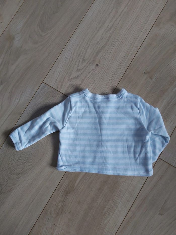 Gilet mixte garçon/fille Petit Bateau 6 mois neuf (78) - photo numéro 4