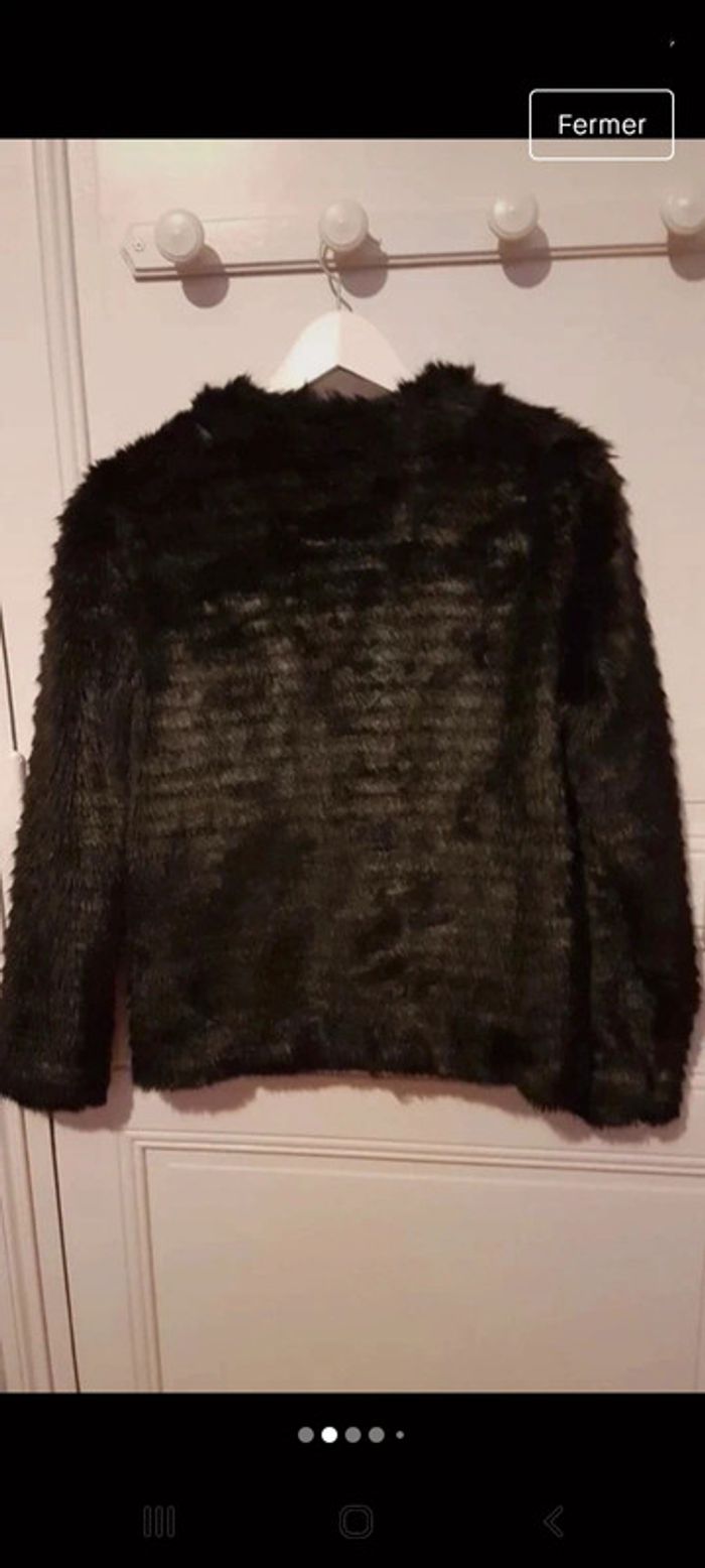 Veste en fausse fourrure Pimkie taille 36 - photo numéro 2