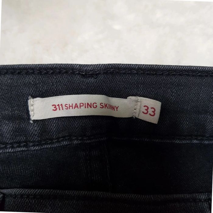 Jean Levi's 311 Shaping Skinny W33 L32 Gris Foncé - photo numéro 9