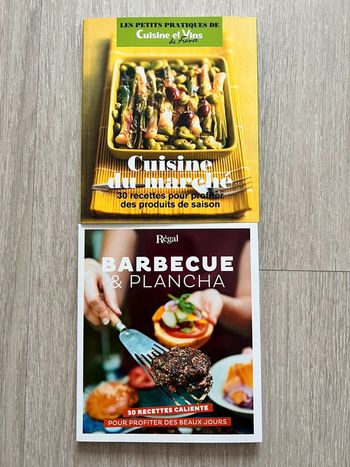 Lot livres de cuisine