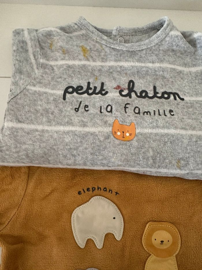 Lot pyjamas - photo numéro 2