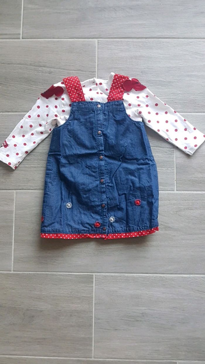 Ensemble Disney baby Minnie 9 mois - photo numéro 3