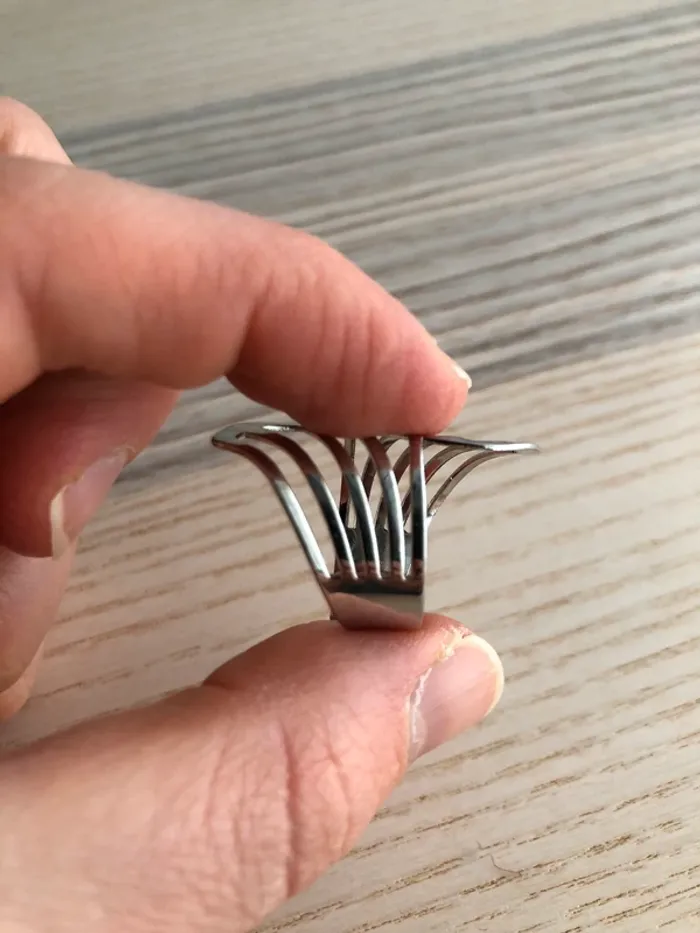 Bague argentée - photo numéro 2
