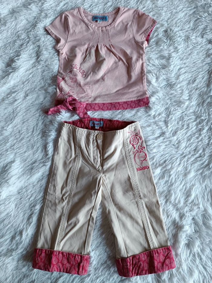 Ensemble 2 pièces Tshirt pantalon T. 2 ans Kenzo Junior