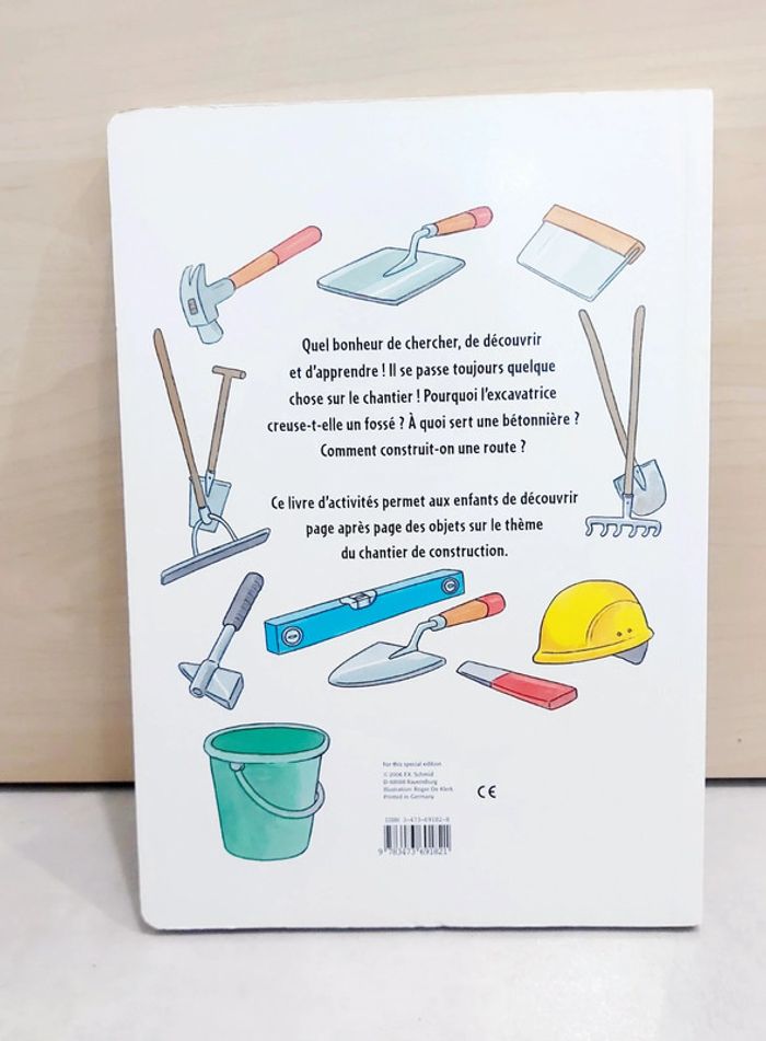 📚 Livre jeux géant : Mon livre d'activités sur le chantier - photo numéro 4