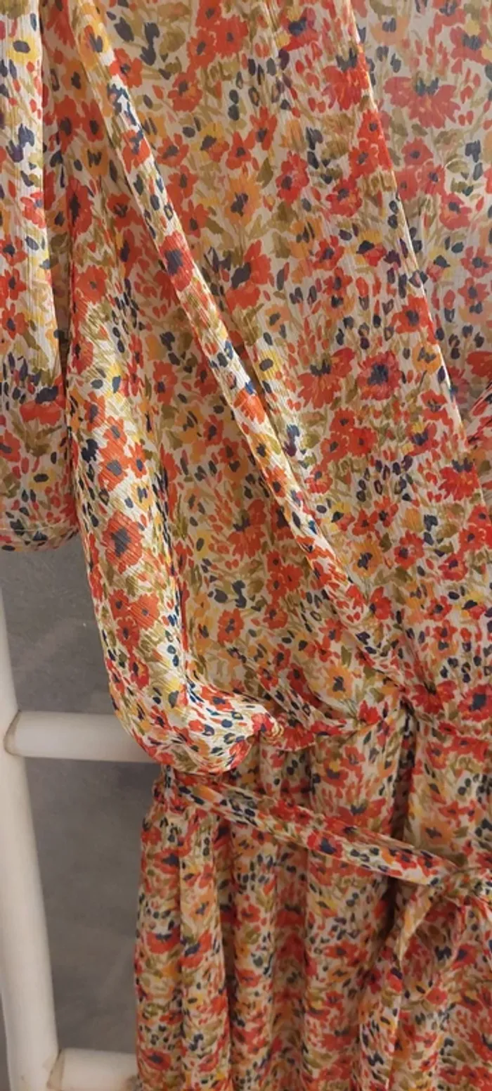 Robe longue fleurie Amazonie - photo numéro 3