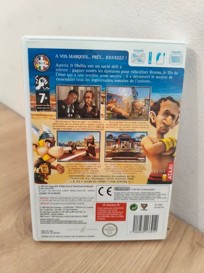 Jeu Nintendo Astérix aux jeux olympiques - photo numéro 2