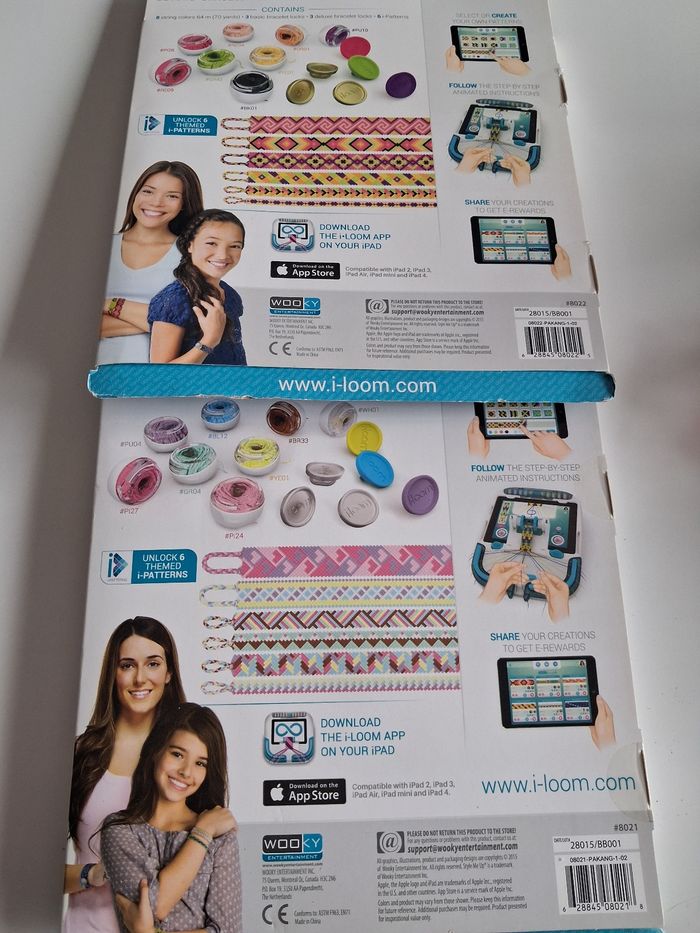 Lots de 2 boîtes Kit-Loom créer des bracelets amitié neuf - photo numéro 4