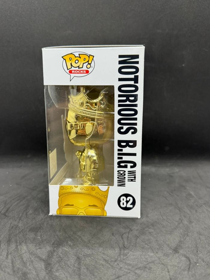 Funko pop Notorious Big 82 gold Toy Tokyo sticker - photo numéro 5