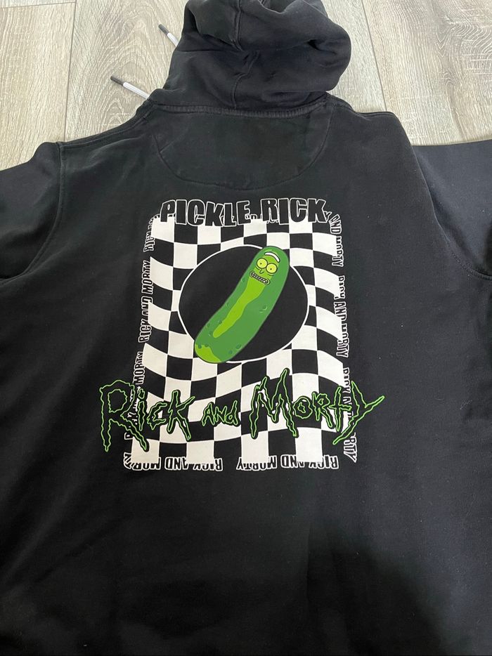 Sweat Rick et Morty taille s -16 ans