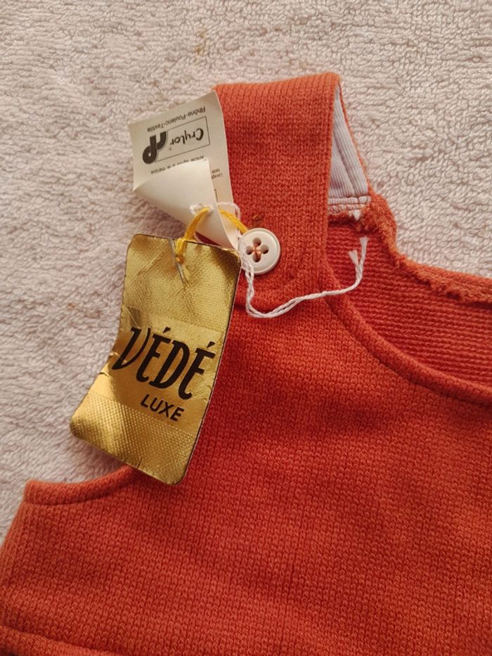 Robe chasuble vintage neuf 9 12 mois - photo numéro 5