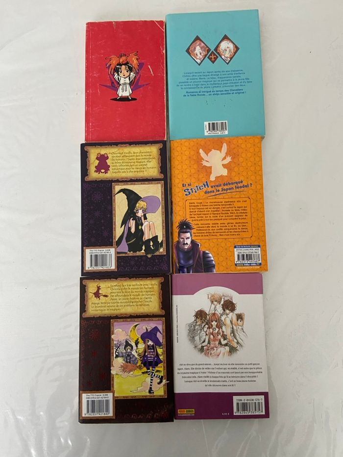 Lot de 6 Mangas - Thème Magie, Humour et Aventure - photo numéro 2