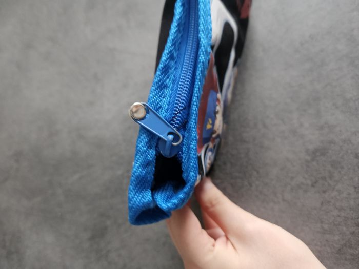 Trousse fourre-tout pour école - Bleu et noir - Beyblade - photo numéro 2