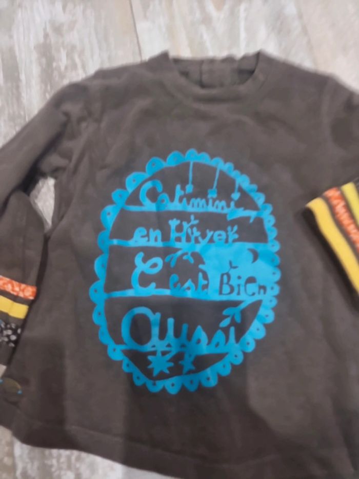 Haut manches longues #orianablfille18mois - photo numéro 2