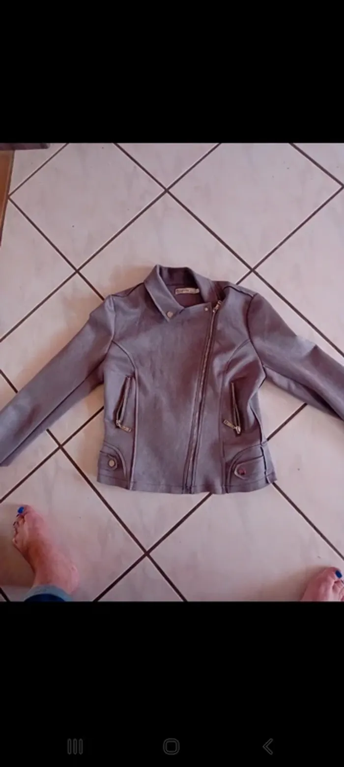 Veste suédine - photo numéro 2