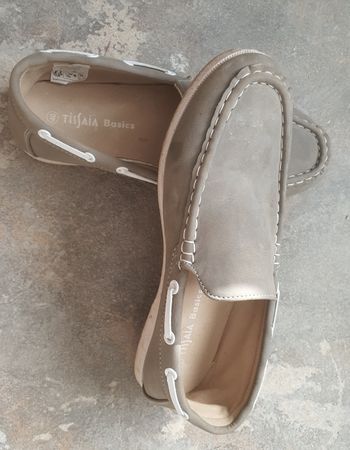 Mocassins homme gris pointure 40 Tissaia