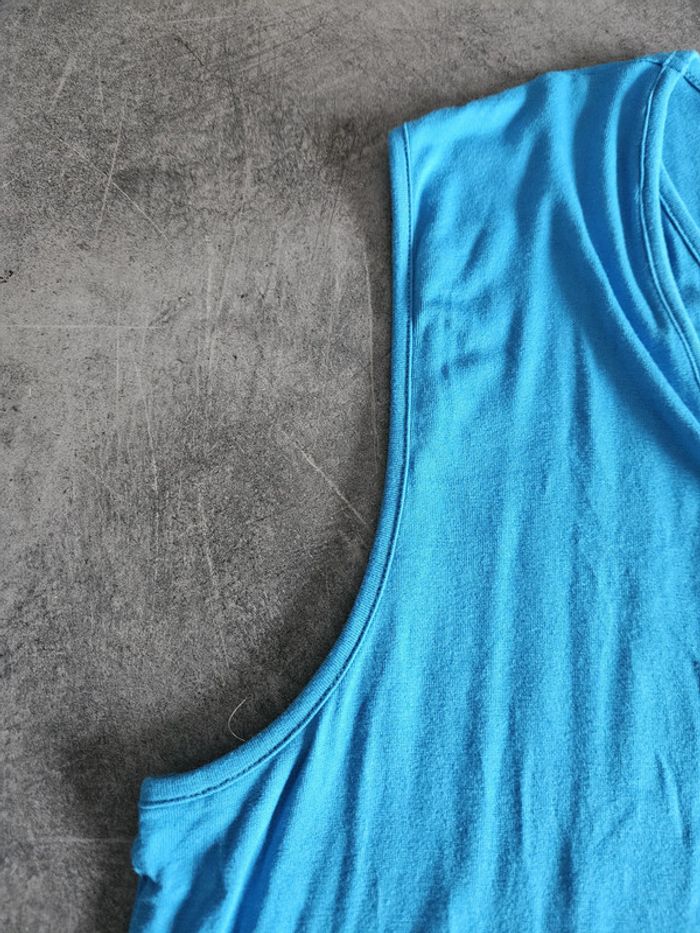 Tunique fluide débardeur femme grande taille - Taille 54/56 - Moran's - Turquoise - photo numéro 8