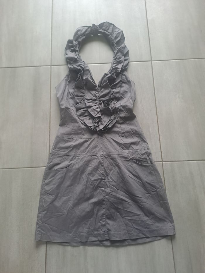 Robe dos nu gris NafNaf Taille S