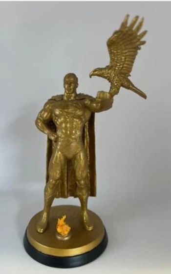 Figurine en plomb superman 