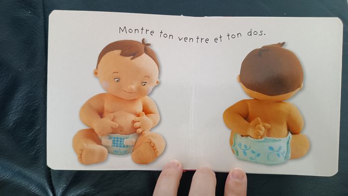 Livre l'imagerie des bébés le corps - photo numéro 4