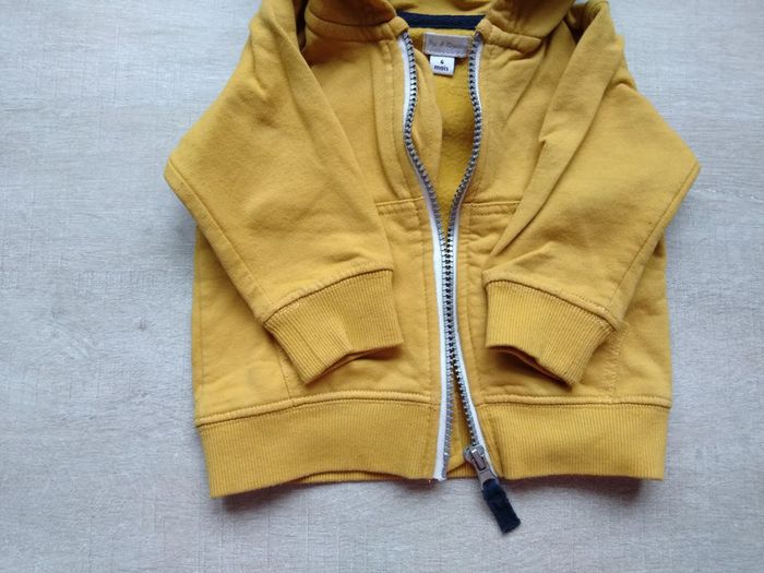 Gilet avec capuche, pat et ripaton, taille 6 mois - photo numéro 7