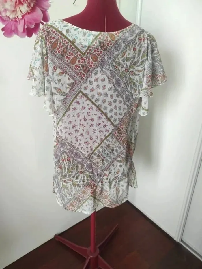 Blouse légère en voile GDM - photo numéro 2