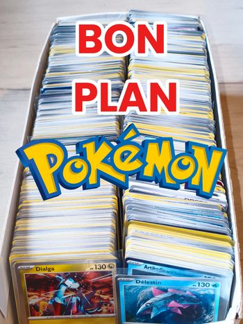 Lot de 100 cartes Pokémon VF en très bon état 