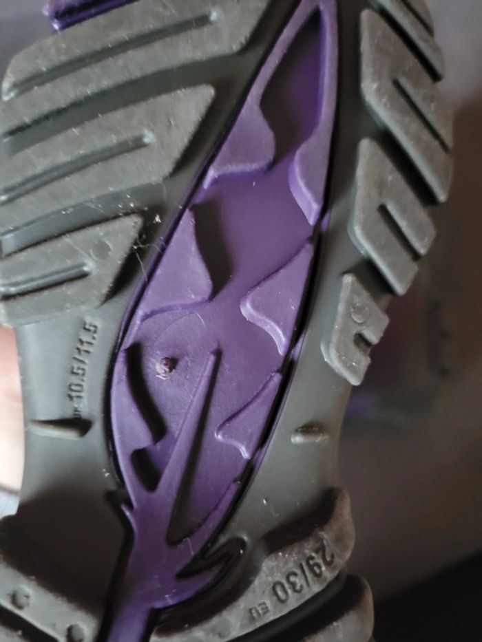 Bottes de pluie violettes - P29 - P30 - photo numéro 3