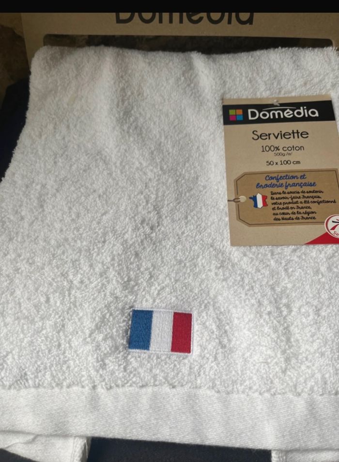 Serviette Domedia 50 x 100 cm Neuf - photo numéro 5