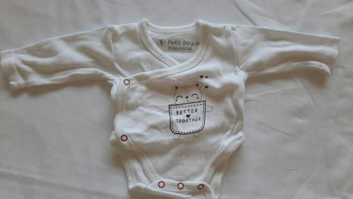 Lot de 2 bodys pour bébé prématuré - photo numéro 4