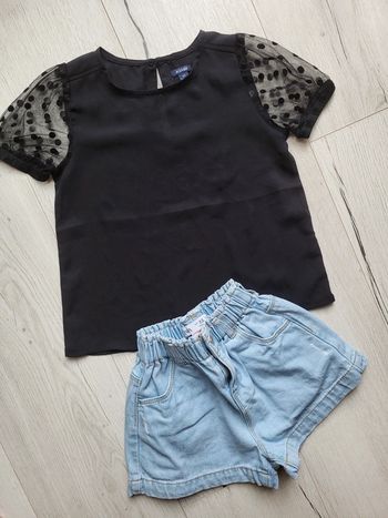 Ensemble estival fille 5ans zara kiabi neuf