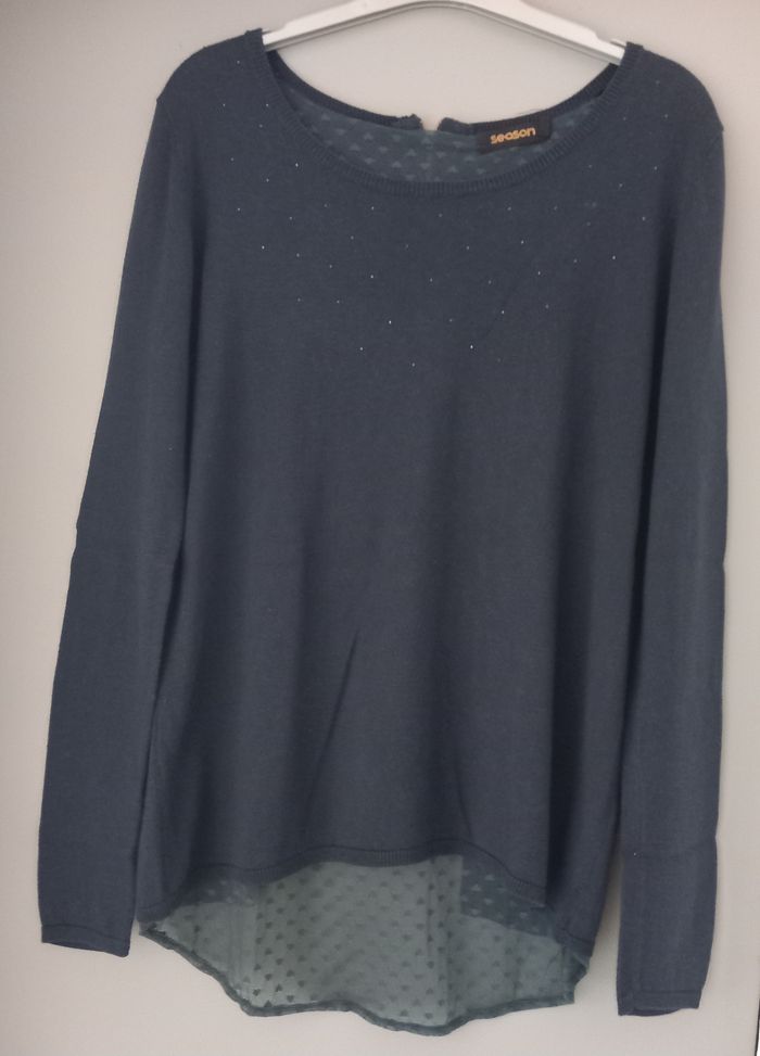 petit haut bleu - photo numéro 2