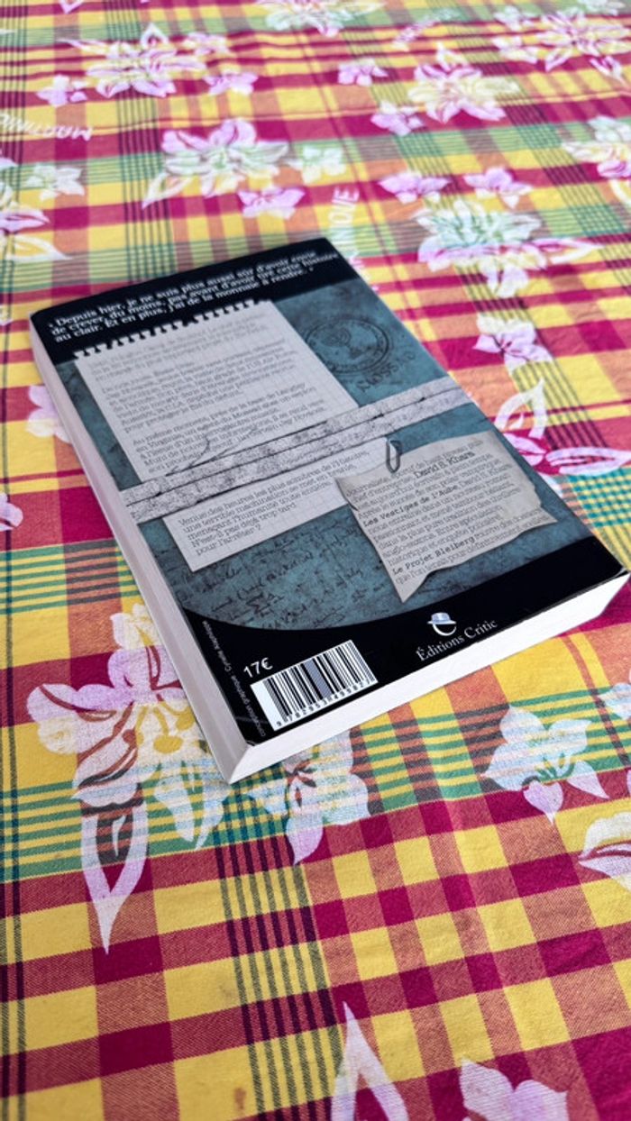 Thriller captivant - Le Projet Bleiberg de David S. Khara - Excellent état ! - photo numéro 3