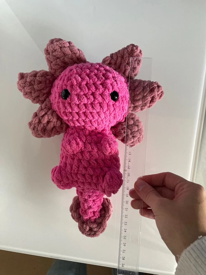 Axolotl amigurumi - photo numéro 6