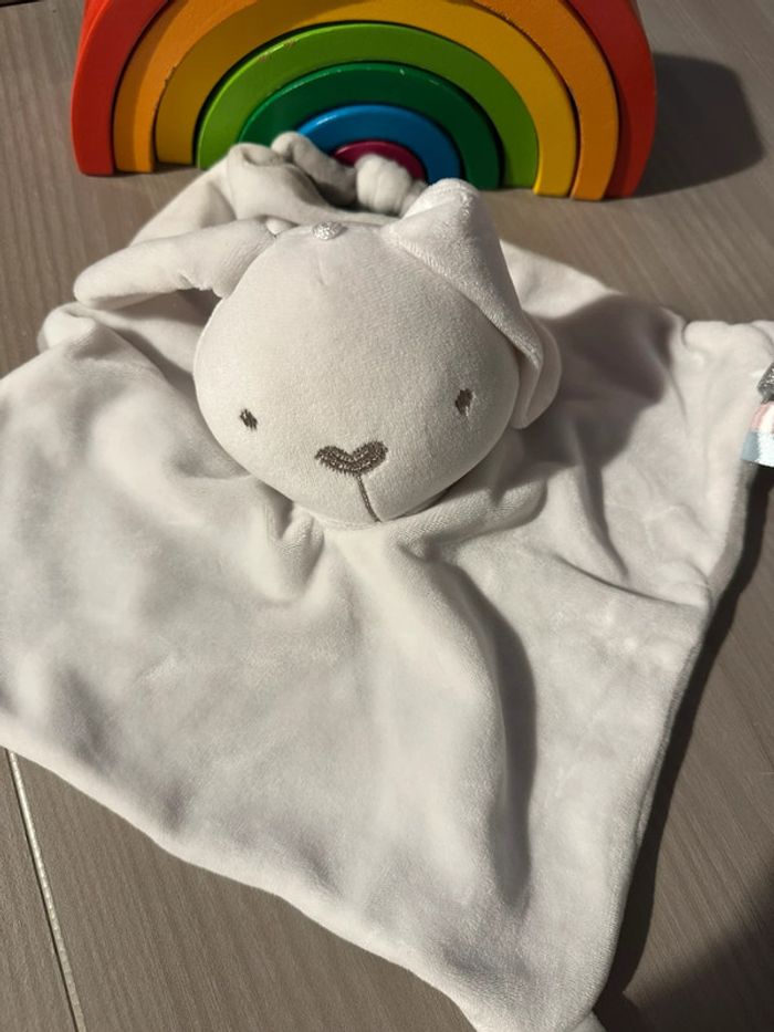 Doudou tout doux pour bébé pilou pilou - photo numéro 2
