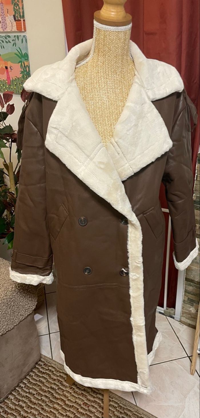 Manteaux femme Marron - photo numéro 2