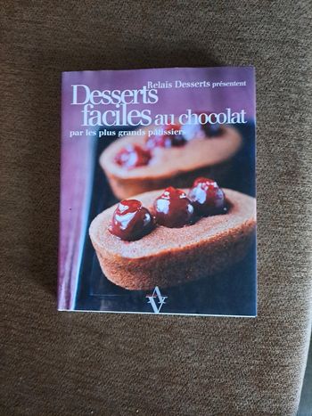 Livre dessert facile au chocolat