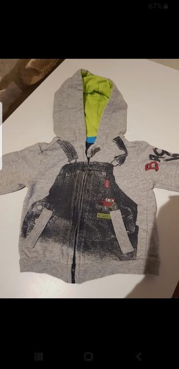 Sweat bébé taille 6 mois