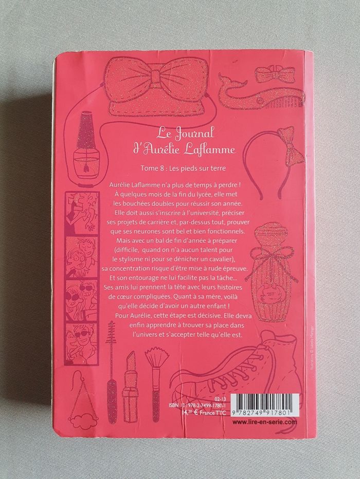 Livre Aurélie Laflamme T8 - photo numéro 2