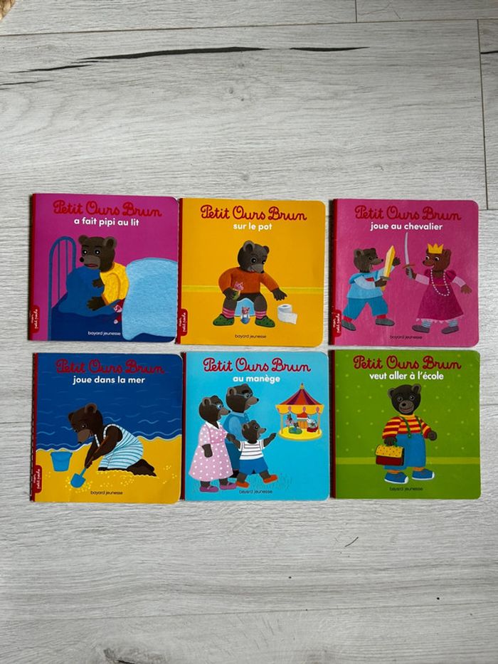 Lot livres petit ours brun