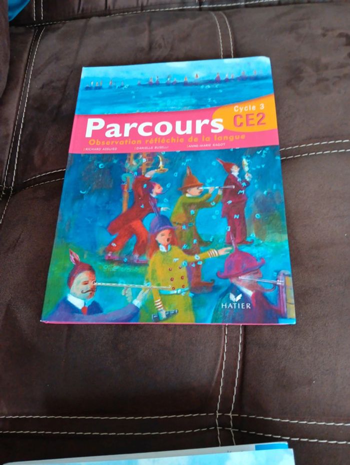 Livre Parcours CE2 avec son cahier de règles et d'exercices 2006 - photo numéro 2