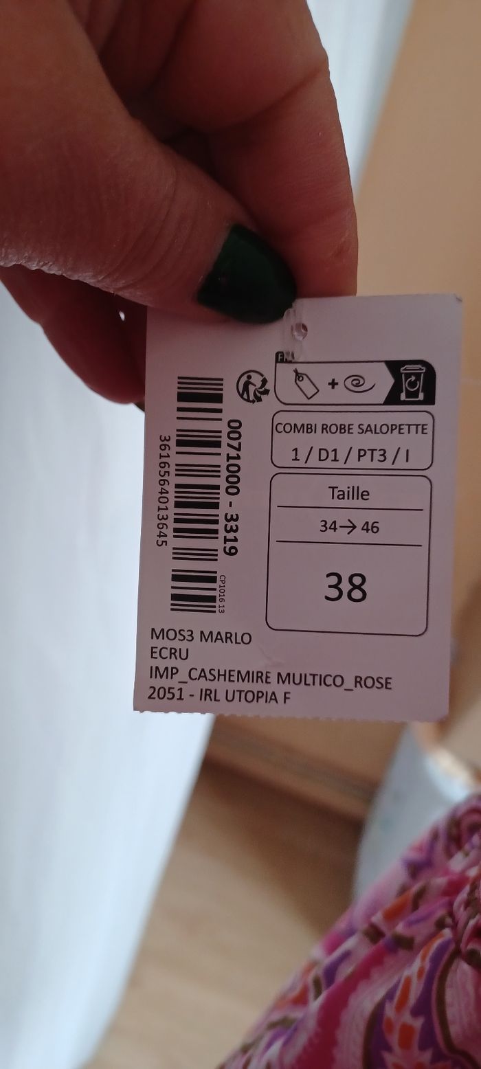 Très jolie robe d'été femme T 38 - photo numéro 9