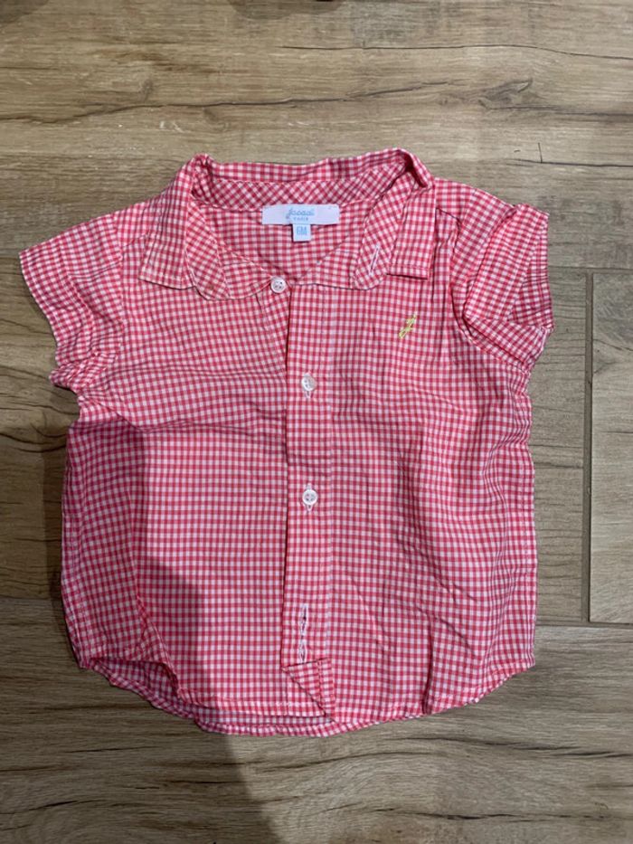 Chemise vichy jacadi