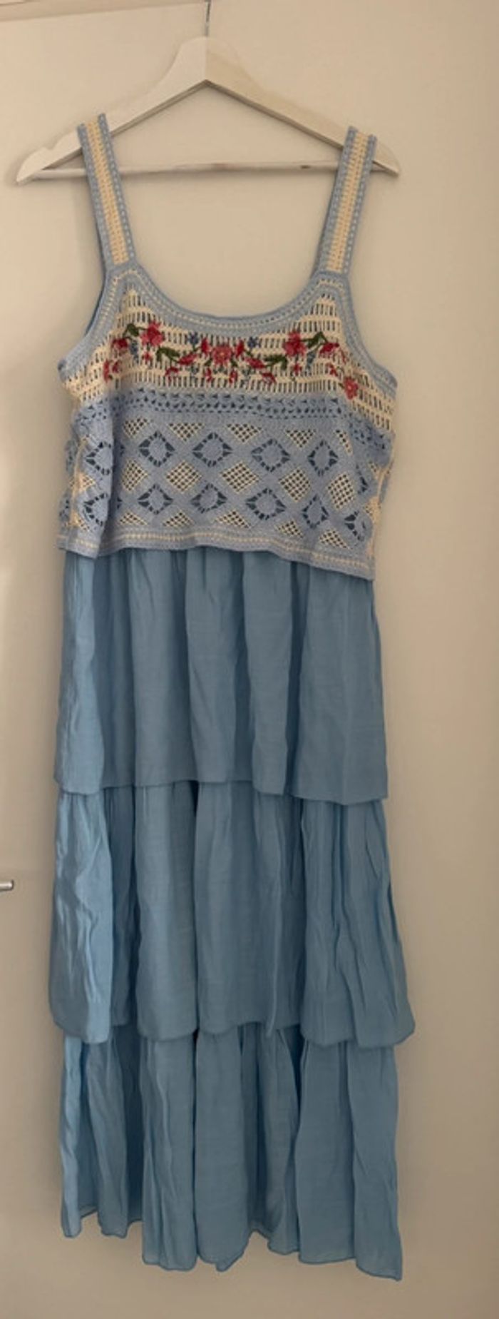 Robe d été bleue