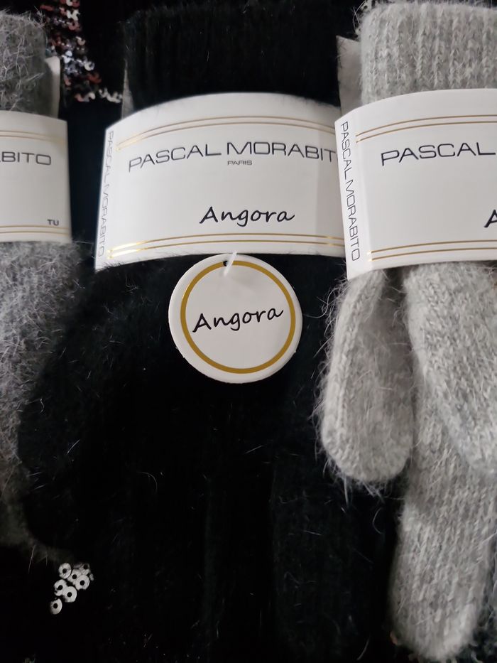 Gants en laine Angora - photo numéro 6