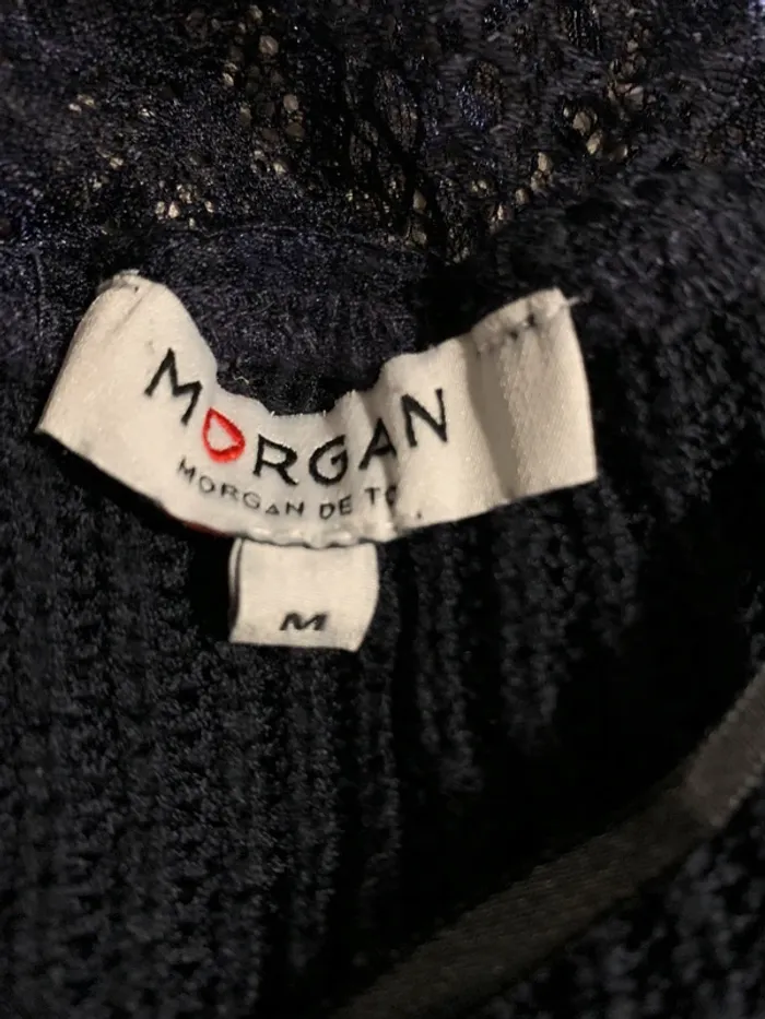 Pull / Haut Morgan dentelles et mailles - photo numéro 4