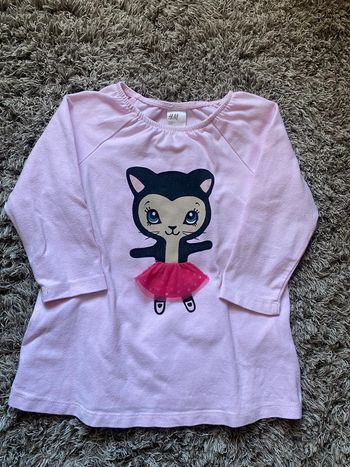 T-shirt manches longues H&M 9-12 mois
