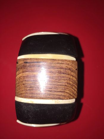 Bracelet fantaisie imitation bois